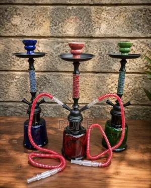 Two Pipes Medium Shisha Pot / Hookah Pot