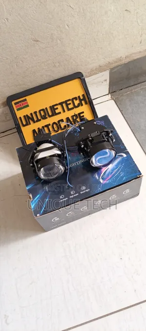 Car 2.5 Inch Bi LED Projector Headlights Without Laser