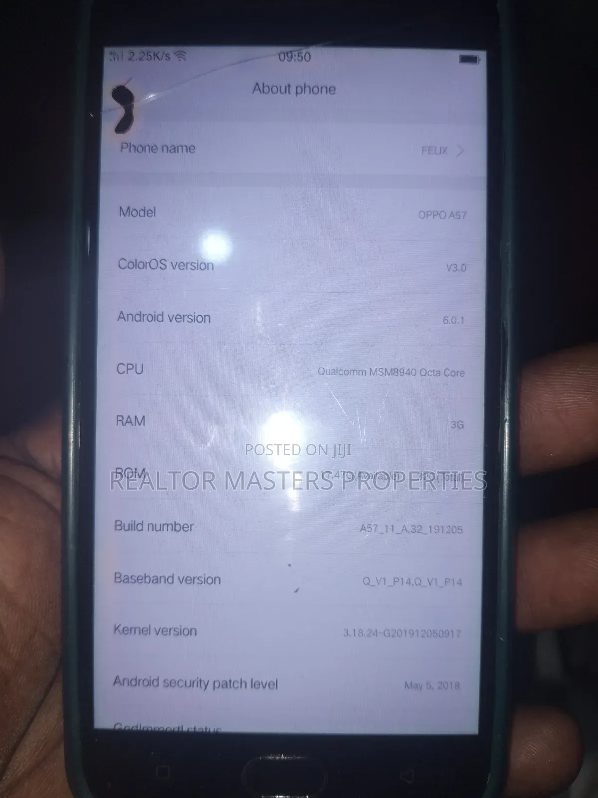 Oppo A57 32 GB Green