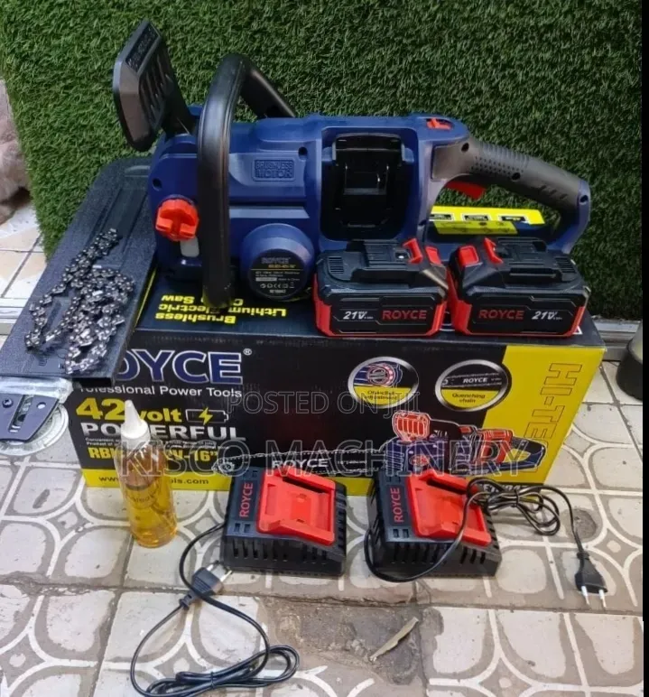 Heavy Duty Royce Cordless Chain Saw/Portable Chain Saw