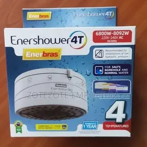Enerbras Enershower 4T Instant Shower Water Heater-Salty & Normal