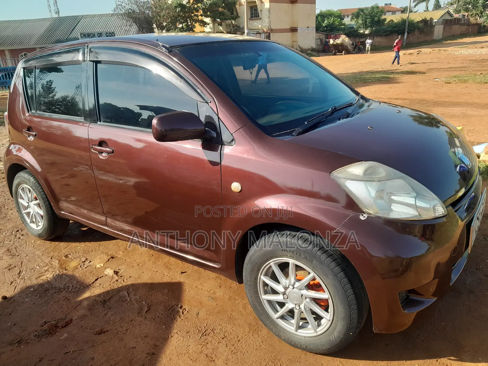 Toyota Passo 1.0 FWD 2007 Maroon