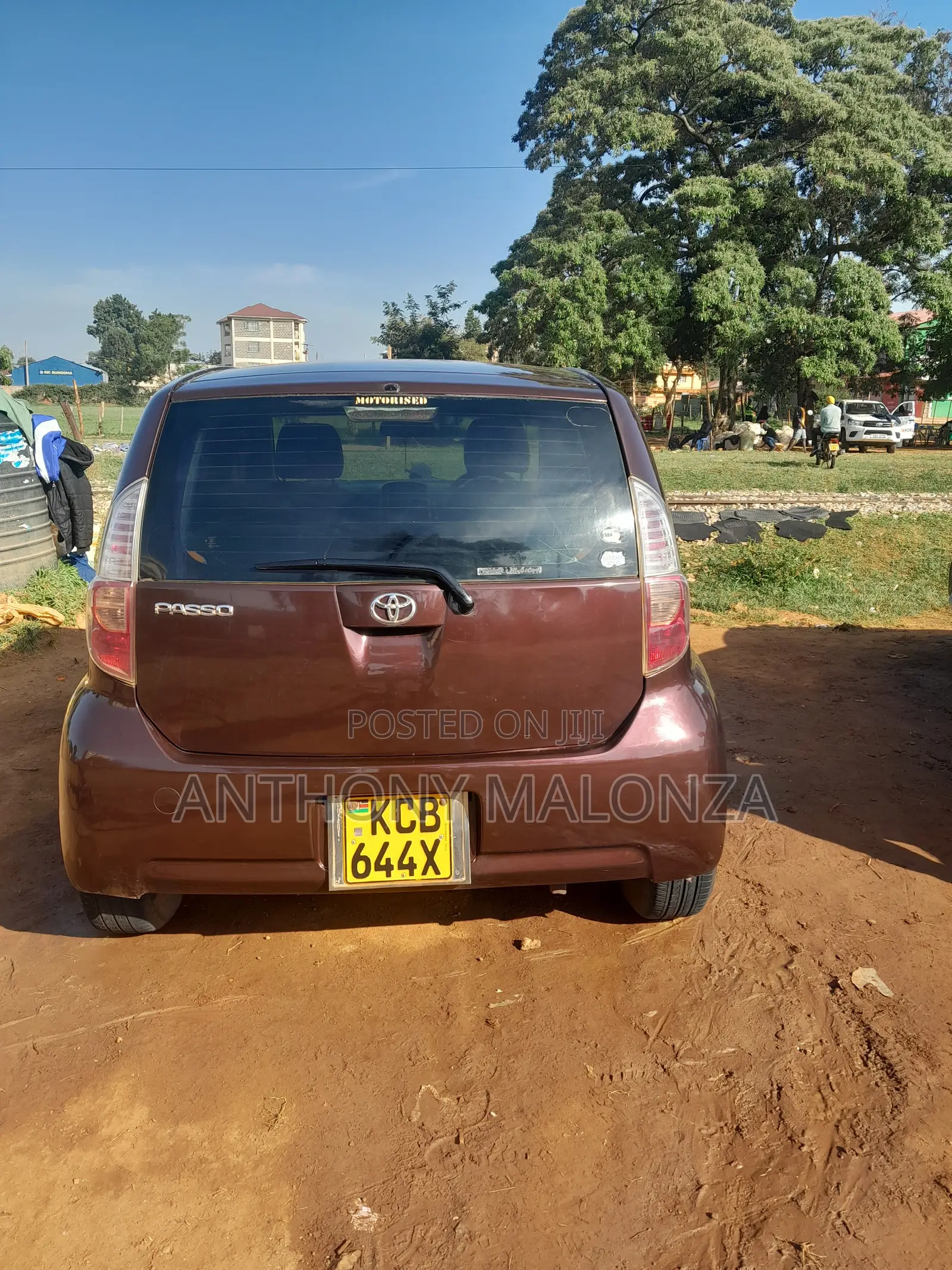 Toyota Passo 1.0 FWD 2007 Maroon