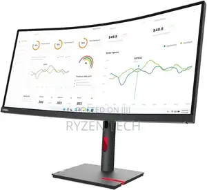 Lenovo T34wd-40 34"Ultrawide QHD Curved Monitor