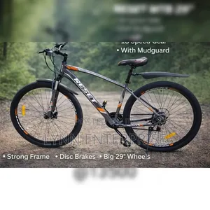 Reset MTB With Gear Speed 18,mudguard and Disc Break Size 29 Bicycle