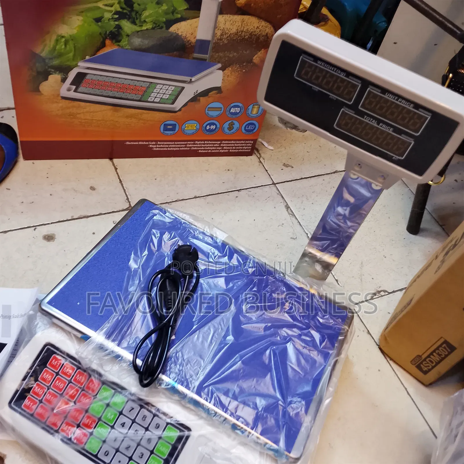 Approved Digital Computer Scale Plus Receipt /50kg Receipting Scale