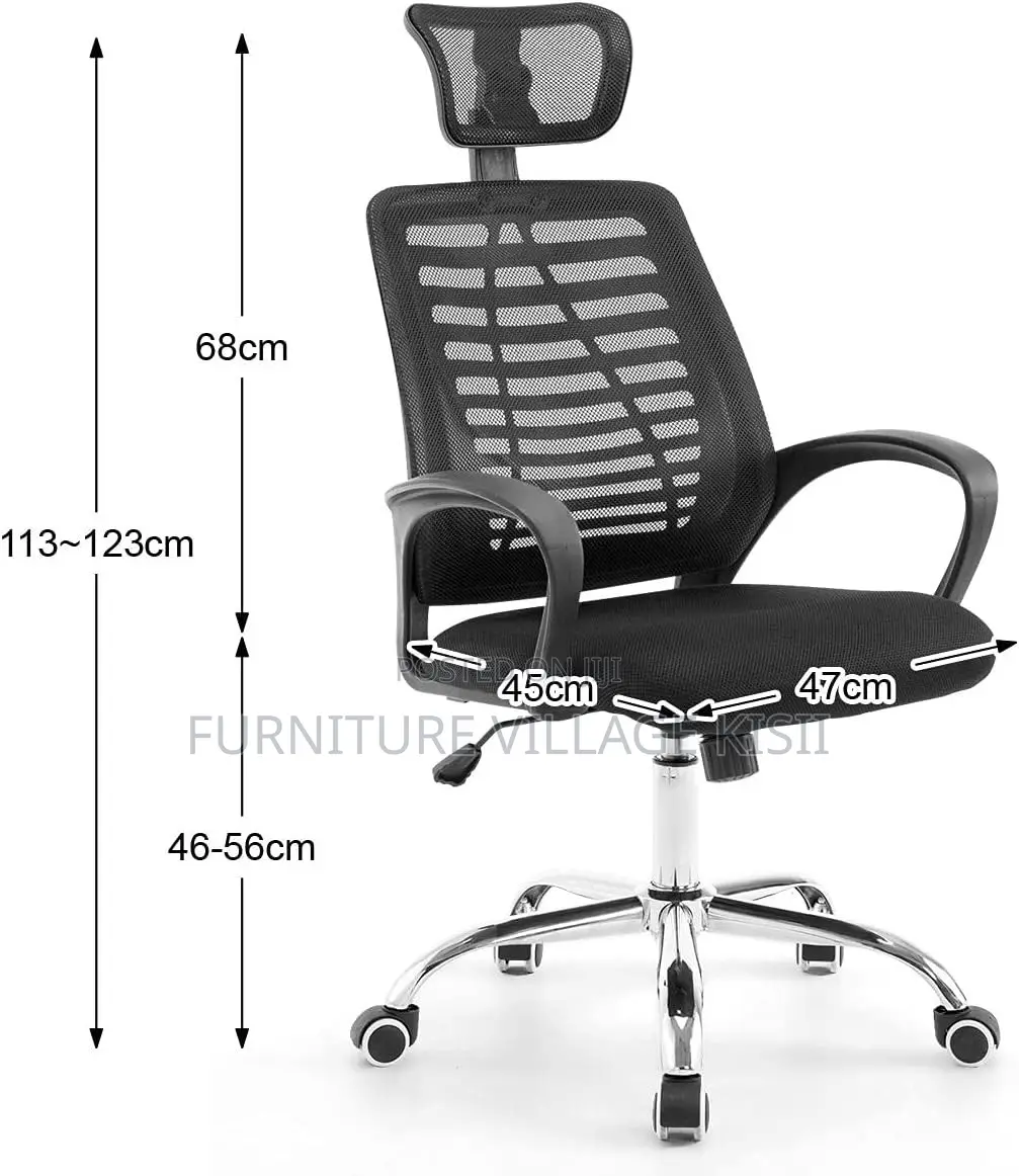 Office Chair;Ergonomic Headrest Office Task Chair