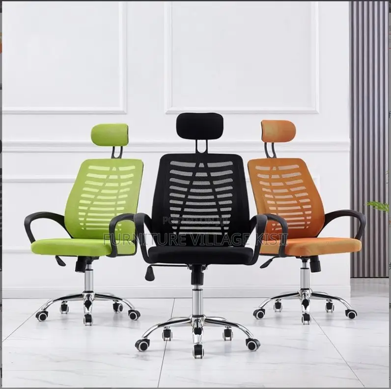 Office Chair;Ergonomic Headrest Office Task Chair
