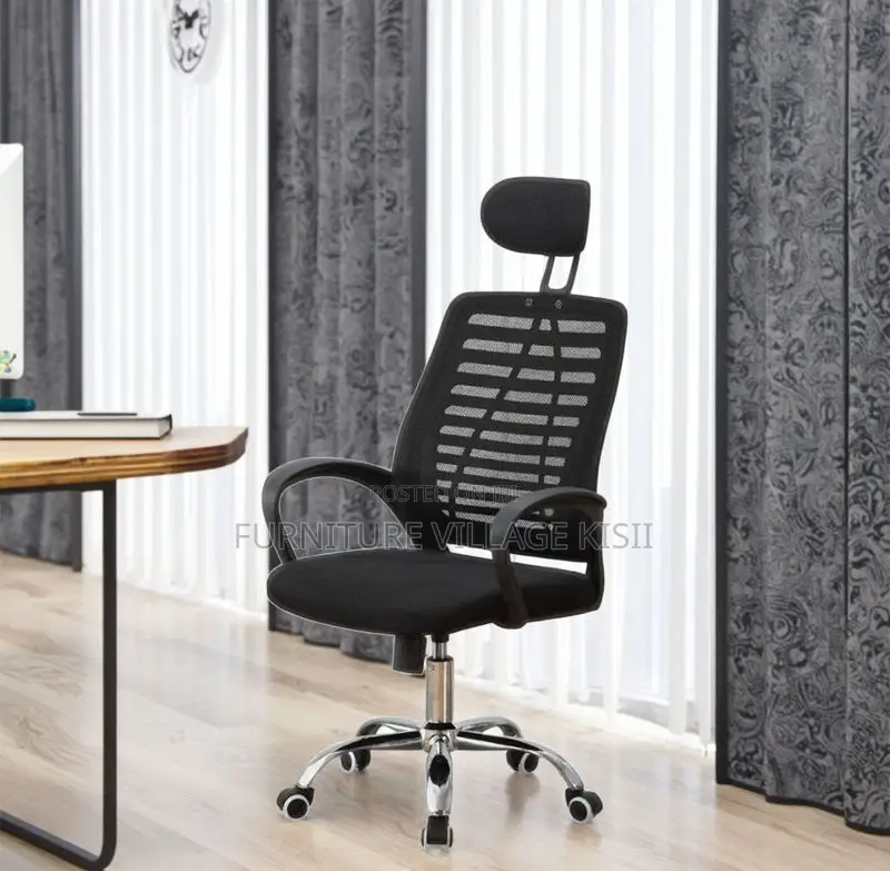 Office Chair;Ergonomic Headrest Office Task Chair