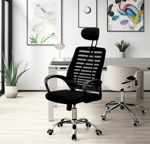 Office Chair;Ergonomic Headrest Office Task Chair
