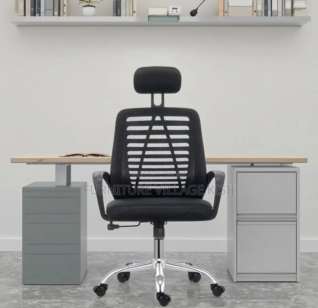 Office Chair;Ergonomic Headrest Office Task Chair