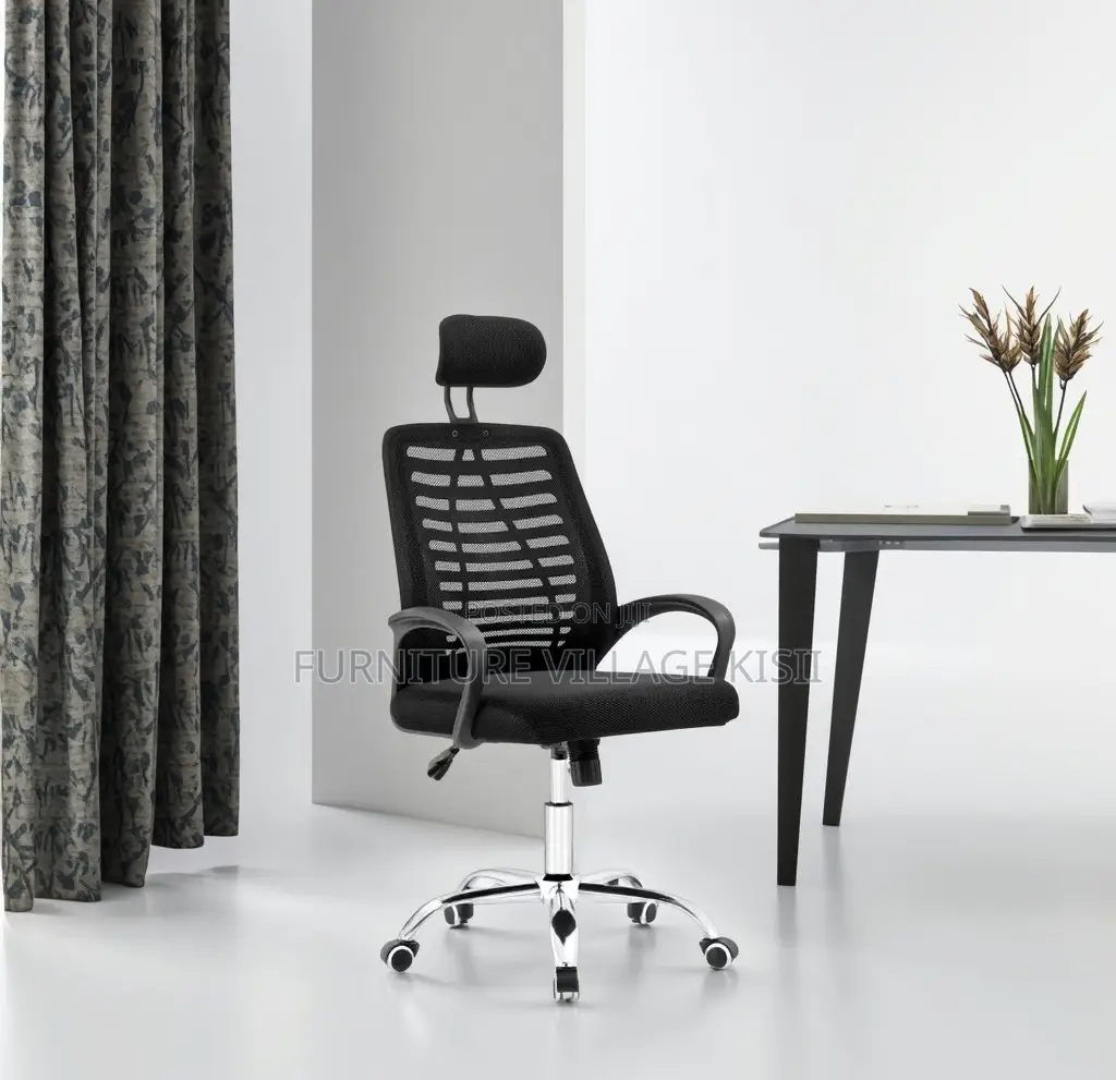 Office Chair;Ergonomic Headrest Office Task Chair