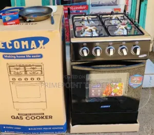 Ecomax 50×55 4-Gas Cooker With Electric Oven