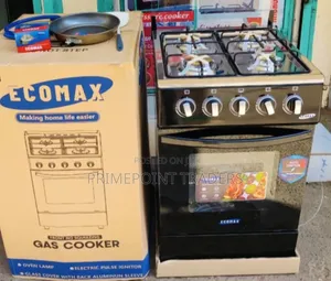 Ecomax 50×55 4-Gas Cooker With Electric Oven