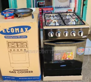 Ecomax 50×55 4-Burner Gas & Electric Oven Cooker
