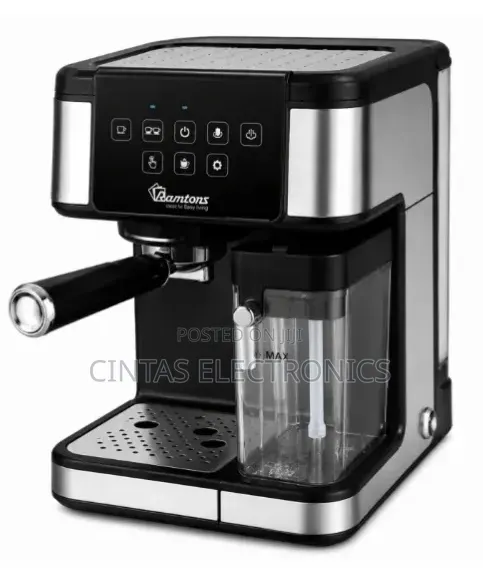 Ramtons Coffee Maker Machine With Milk Frother