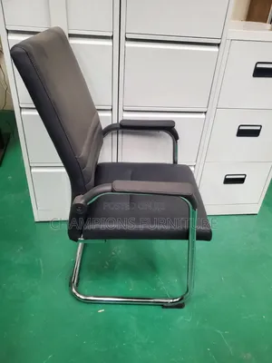 Office Recception Leather Guest/Boardroom Chair