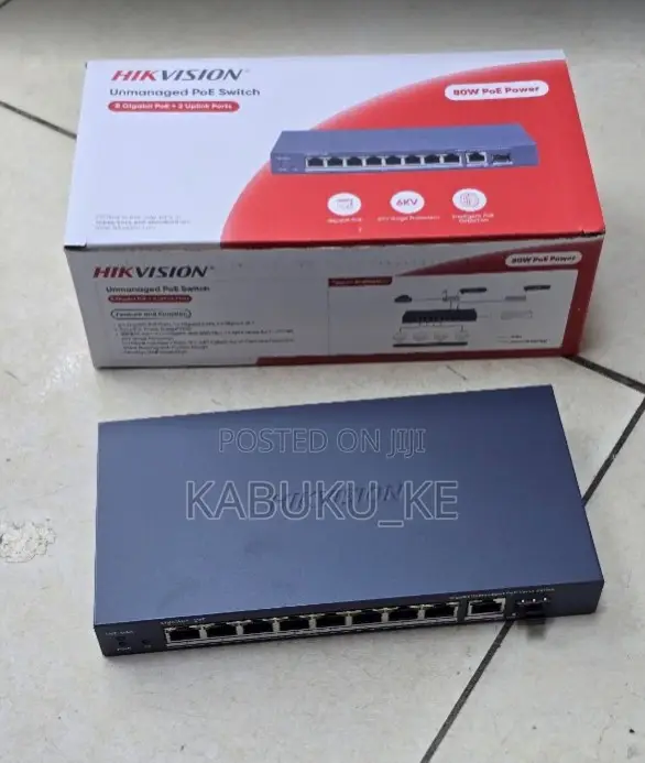 Hikvision 8 Port Poe Switch With SFP Port