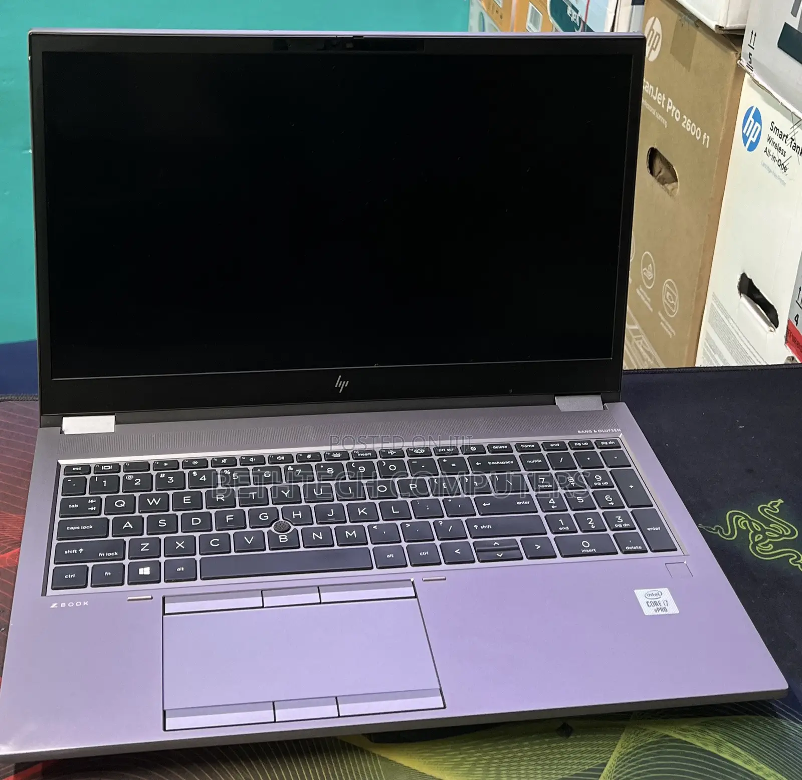 Laptop HP Zbook Fury 15 G7 32GB Intel Core i7 SSD 512GB