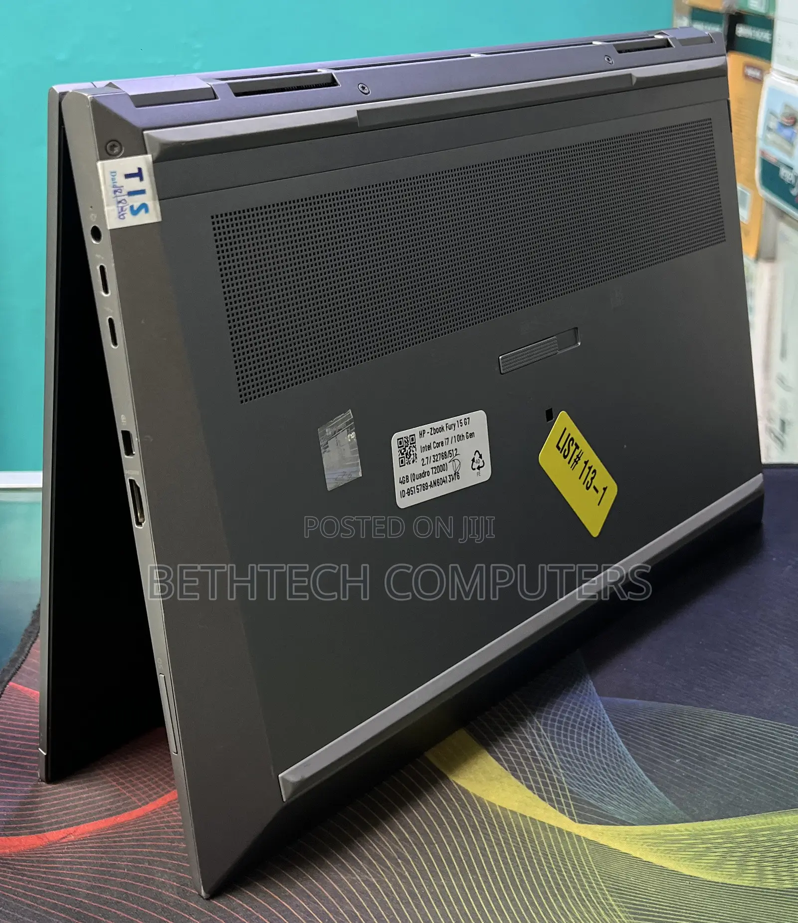 Laptop HP Zbook Fury 15 G7 32GB Intel Core i7 SSD 512GB