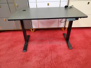 1.4M Grey Top Electric Adjustable Standing Desk