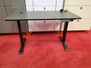 1.4M Grey Top Electric Adjustable Standing Desk