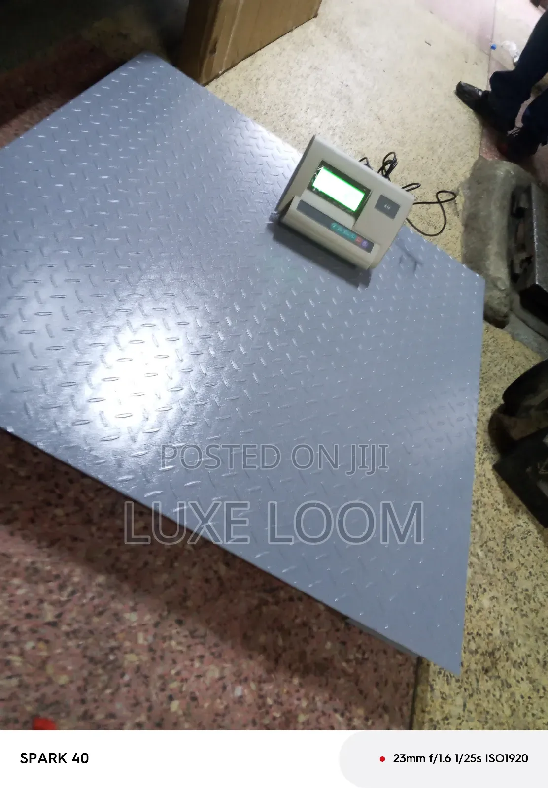 Digital Platform Scale 1tone / 1 by 1 Scale