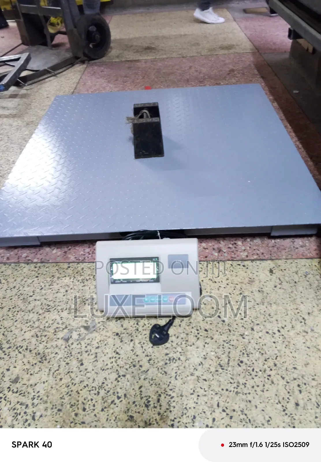 Digital Platform Scale 1tone / 1 by 1 Scale