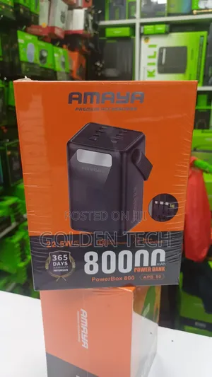 Amaya PowerBox 800 APB-80 80,000mAh 22.5W PD Fast Charging Power Bank