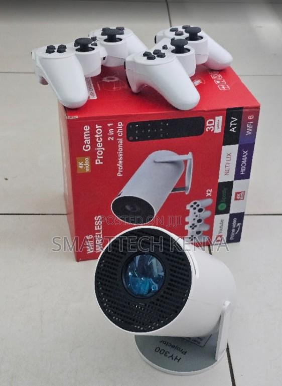 HY300 Android Projector With Built-in Gaming Console - thumbnail 2