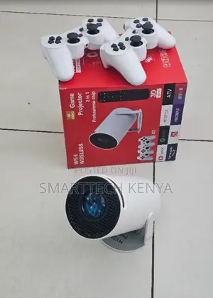 HY300 Smart Game Projector With Wireless Game Consoles and WiFi 6