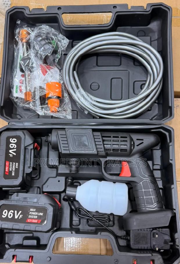 Car Washer Gun,96V Cordless Water Sprayer – Car Wash & Garden Gun