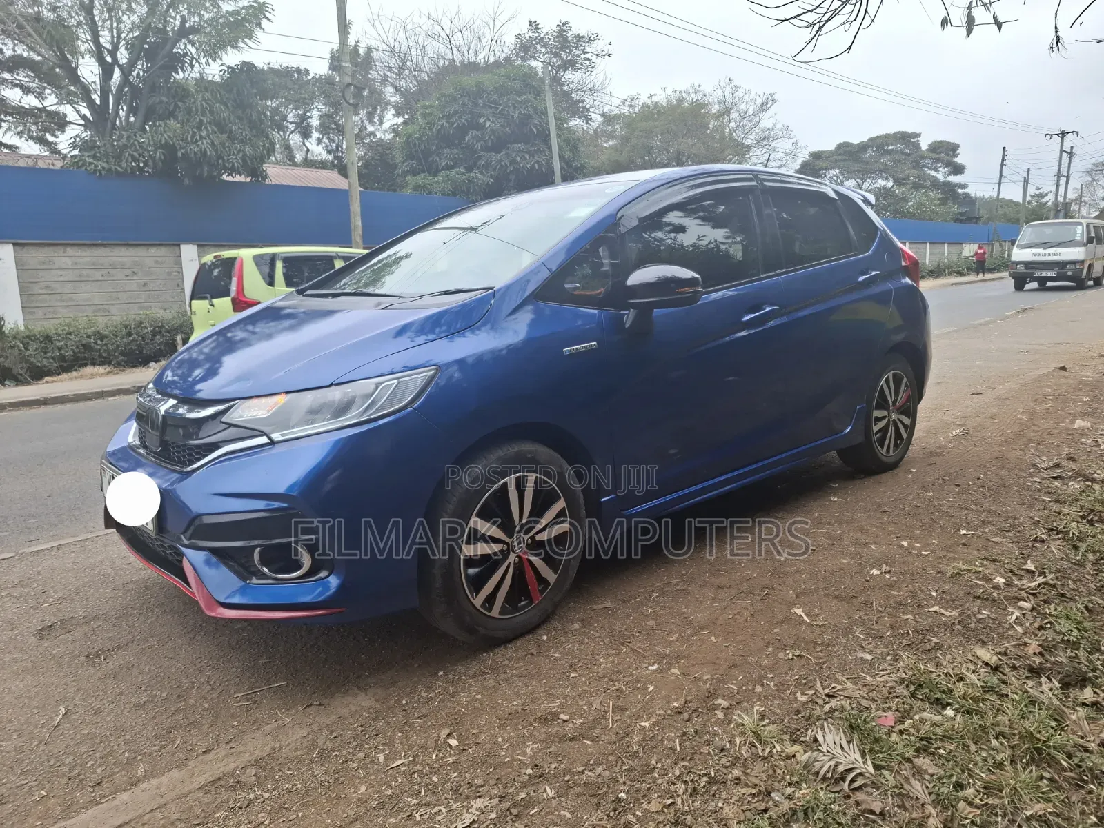 Honda Fit 2017 Blue