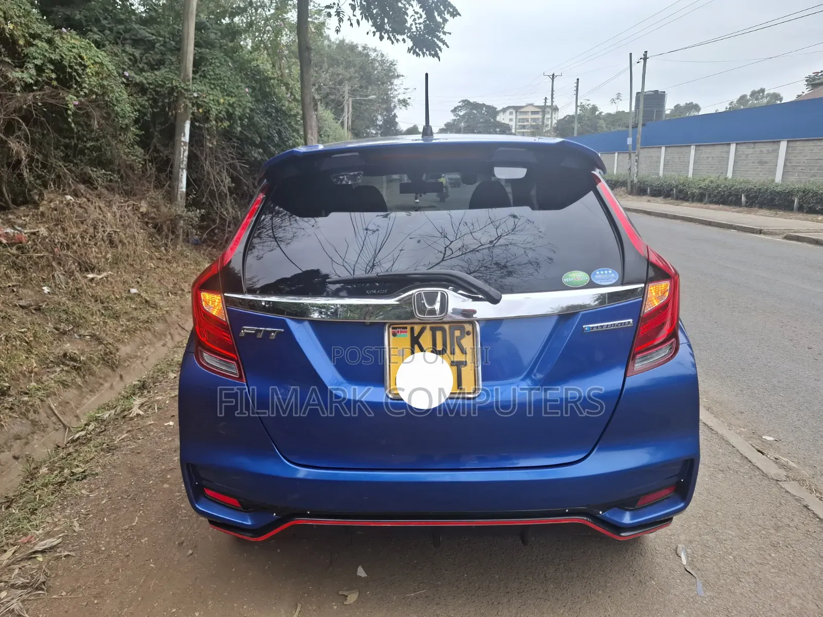 Honda Fit 2017 Blue