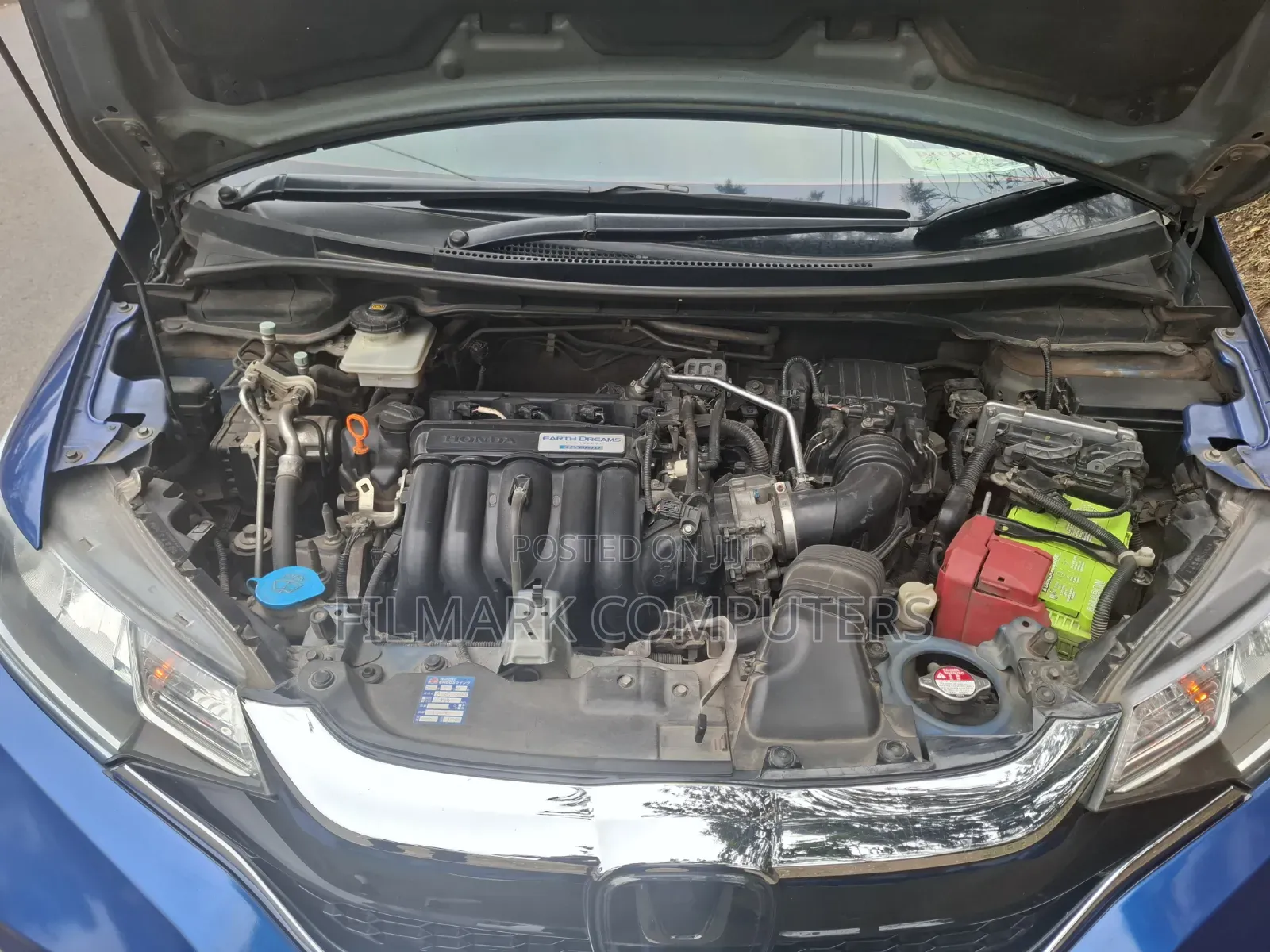 Honda Fit 2017 Blue