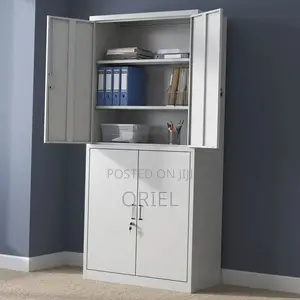Office Cabinet : Metal Storage Cabinet With 4-Doors