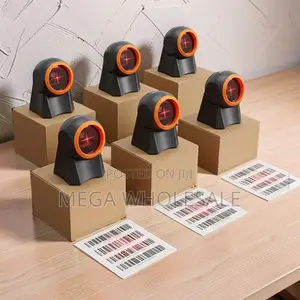 Distributor Prices 1D 2D Desktop Table Mount Barcode Scanner Readers.