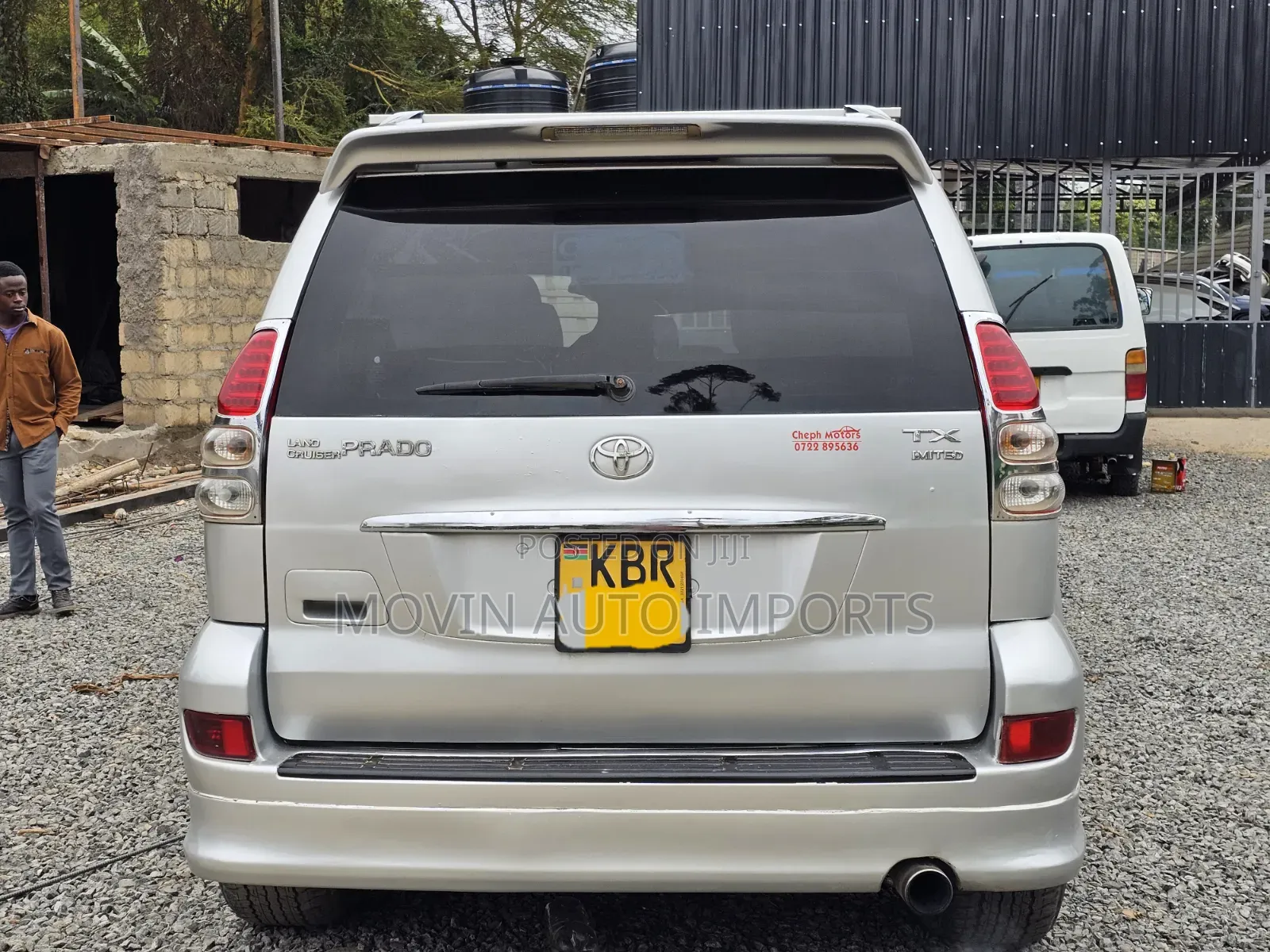 Toyota Land Cruiser Prado 2004 Silver
