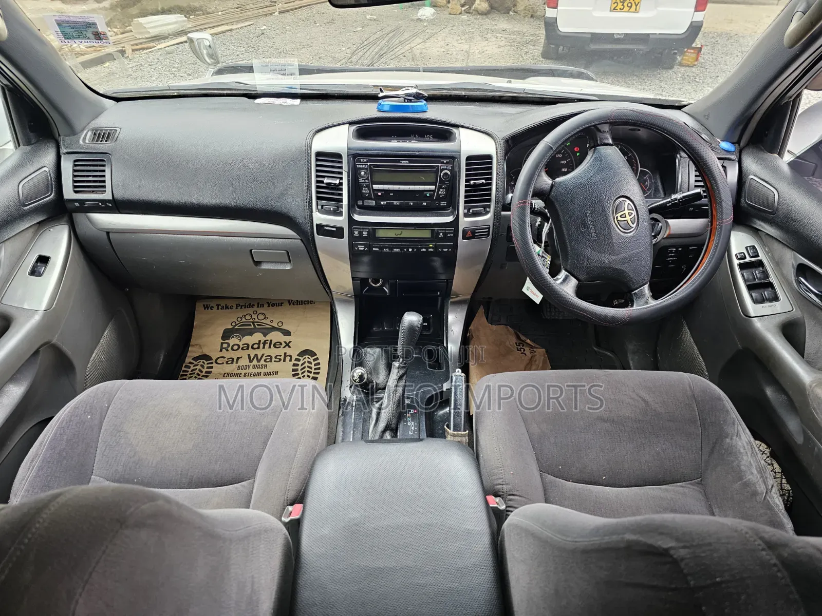 Toyota Land Cruiser Prado 2004 Silver