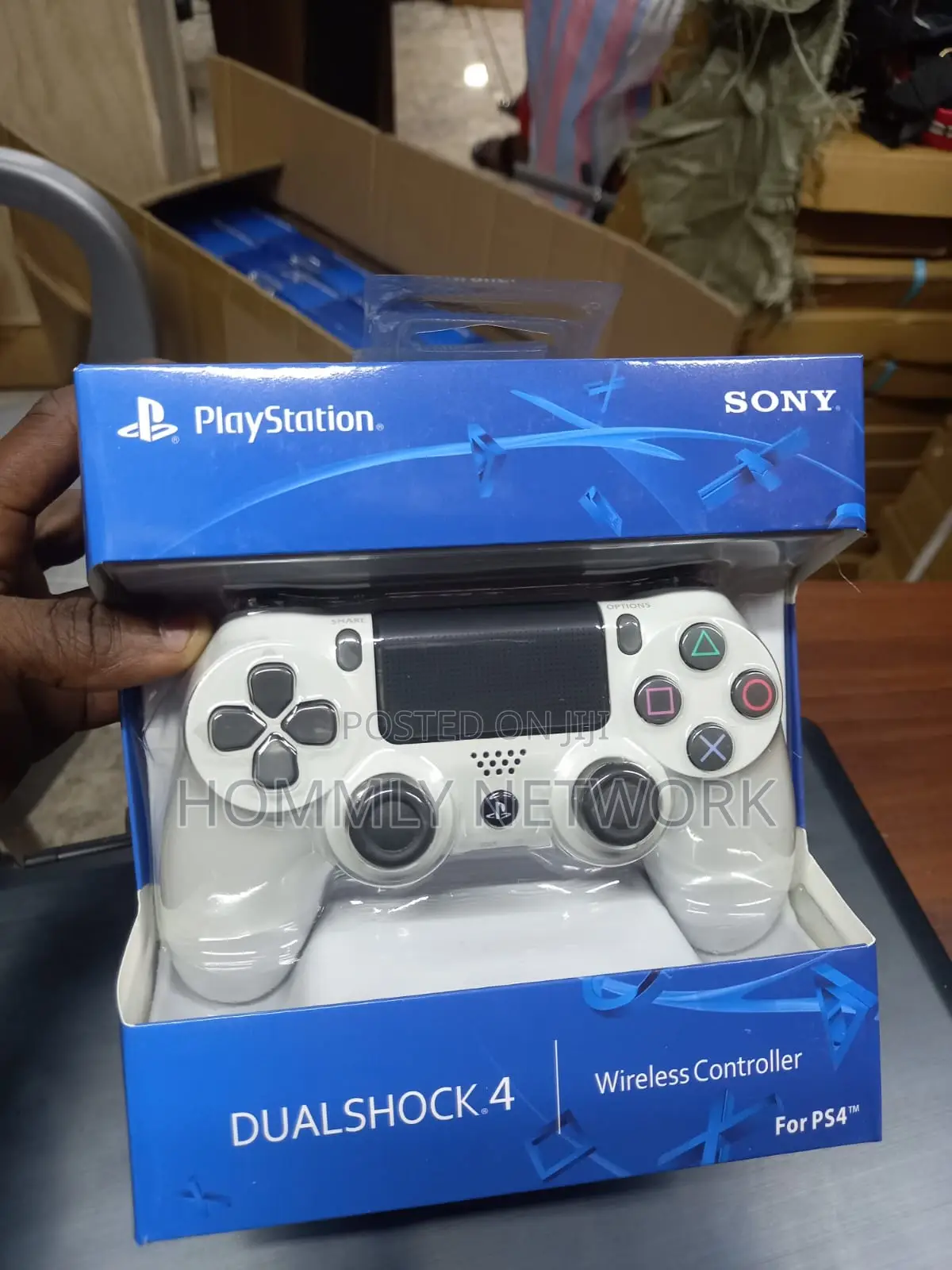 Dual Shock Ps4 Wireless Pad White