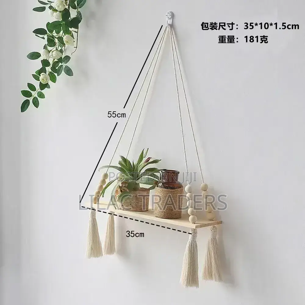 Stylish Macramé Wall Hanging Shelf | Boho Home Decor Gale