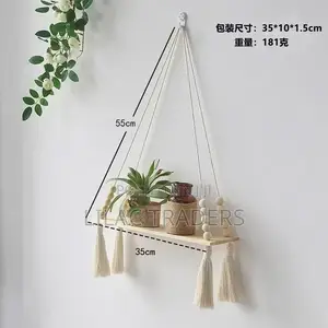 Stylish Macramé Wall Hanging Shelf | Boho Home Decor Gale
