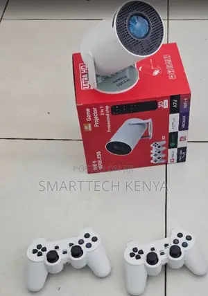 HY300 Android Gaming Projector With Dual Wireless Controllers
