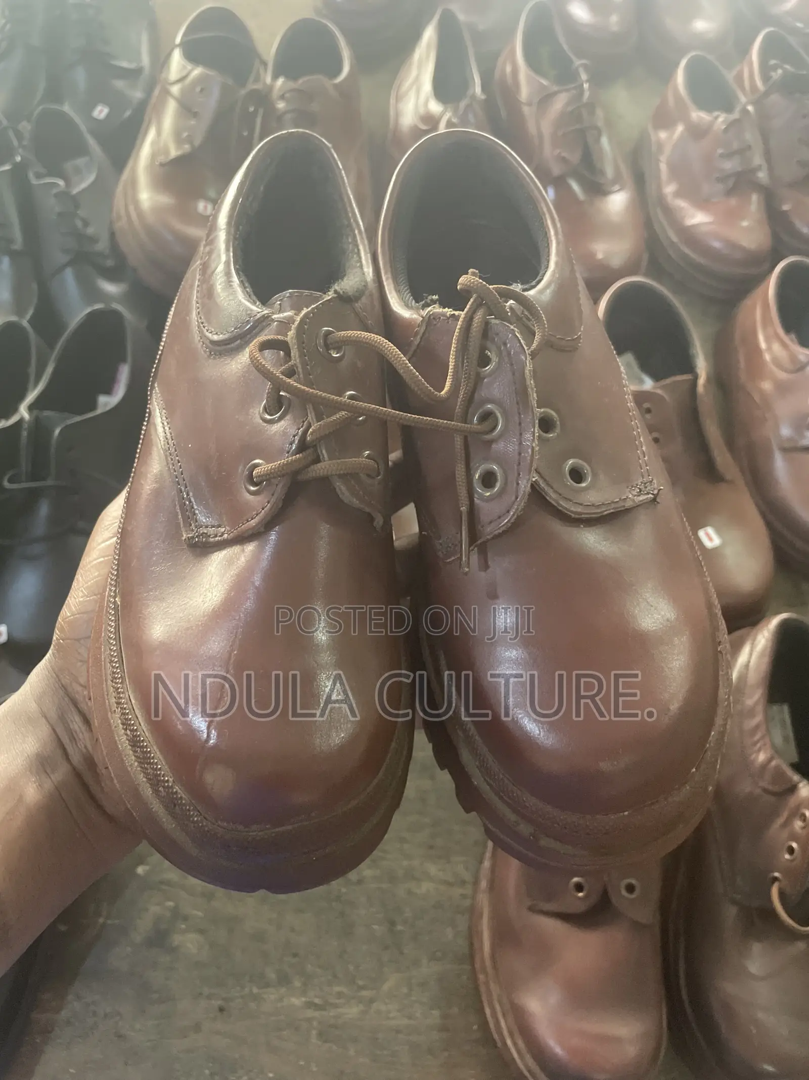 Brown Toughees School Shoes (Junior and Senior)