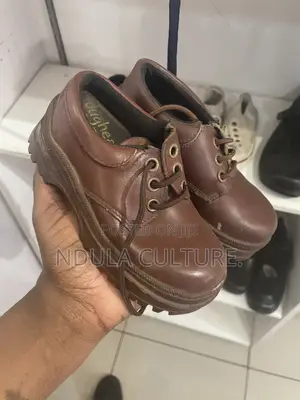 Brown Toughees School Shoes (Junior and Senior)