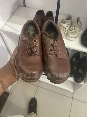 Brown Toughees School Shoes (Junior and Senior)