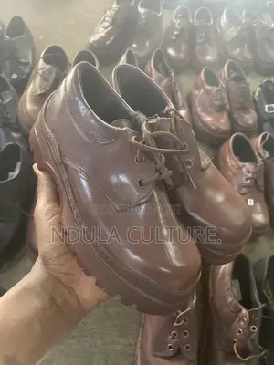 Brown Toughees School Shoes (Junior and Senior)