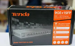 Tenda Gigabit Switch TEG1110PF-8-120W 8-Port Gigabit PoE Switch