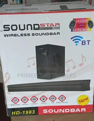 Sound Star DH-1983 Wireless Bluetooth Sound Bar
