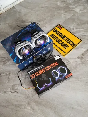 5D Glory Rings With 2.5 Inch Bi LED Headlamp Lights